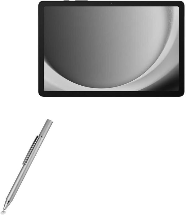 BoxWave Stylus Pen Compatible with Samsung Galaxy A9+ 5G - FineTouch Capacitive Stylus, Super Precise Metallic Silver