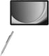 BoxWave Stylus Pen Compatible with Samsung Galaxy A9+ 5G - FineTouch Capacitive Stylus, Super Precise Metallic Silver