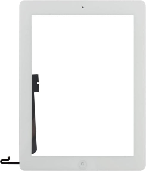 SRJTEK Touch Screen Replacement for iPad 4 4th Gen A1458 A1459 A1460, Includes Home Button and Adhesive