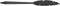 Capacitive Stylus Universal Mobile Phone Touch Pen, Portable Retro Feather Shape Stylus Pens for Touch Screens (#1)