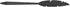 Capacitive Stylus Universal Mobile Phone Touch Pen, Portable Retro Feather Shape Stylus Pens for Touch Screens (#1)