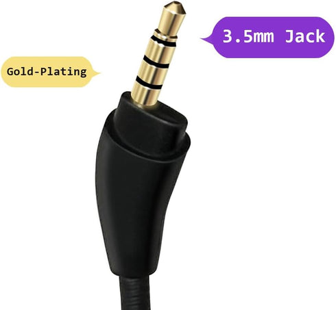 Replacement Mic for HyperX Cloud 3 Headsets, Compatible Microphone for HyperX Cloud III Headphones