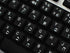 4Keyboard Hebrew Keyboard Stickers with White Lettering ON Transparent Background