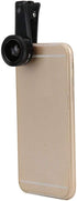 Phone Camera Lens, 6 in 1 Clip on Lens Kit with Fisheye, Macro, Wide Angle, Zoom, Polarization, and Starlight Lenses