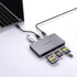 TREBLEET 6-in-1 3.2 2 (10Gbps) Professional Multi-Card Reader for CFexpress Type A & Type B, SDXC UHS-II, MicroSD USB