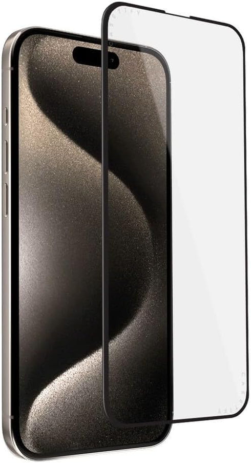 CASETiFY Impact HD Screen Protector for iPhone 15, Strengthened 9H Aluminosilicate Glass, Applicator Included