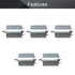 5Pcs 3-12V 9000RPM Fielect DC Motor Electric Motor Micro Motor Mini Motor Round Shaft for RC Boat DIY Airplane Toys