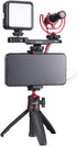 ULANZI MT-08 11 Extension Rod Tripod Mini Selfie Stick Tripod Stand Handle Grip for iPhone Pro Max Samsung Camera Sony