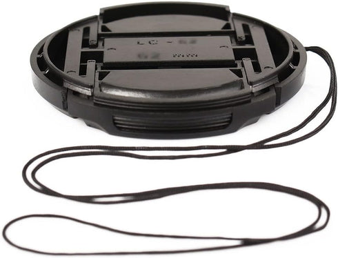 Universal Center Pinch Snap-on Front Lens Cap 40.5mm to 82mm for Canon Nikon Sony Pentax Olympus Cameras