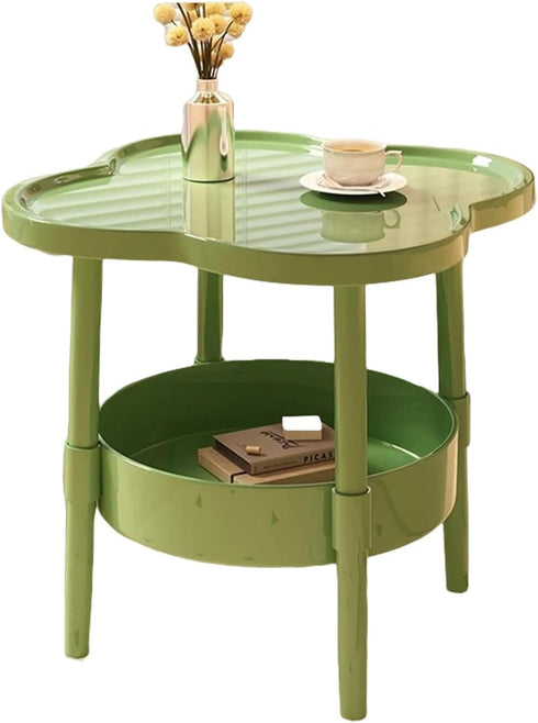 Vmohuyktx Cream Tinted Bedsides Table Organizers Friendly Rounded Corners Lightweight Portable Home Storage Upgrades