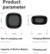 CNBRO Smart Ring Charging Case Magnetic Charger Portable Charging Box Small Compartment for Fitness Rings (Not Wireless