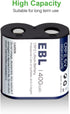EBL CR-P2 6V 1400mAh, 223A DL223A EL223AP Lithium Photo Battery Compatible with for Camera Flash Units