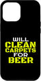 iPhone 15 Pro Max Funny Beer Drinking Carpet Cleaner Job Carpet Cleaning Case