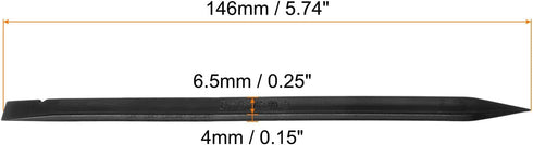 MECCANIXITY Phone Pry Opening Tools Plastic Stick Spudger 146mm for PC Tablet Laptop Repair Tool Kit, Black