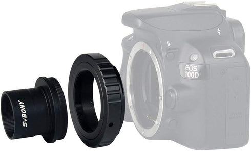 SVBONY T2 T Ring Adapter, 1.25 inches Metal Telescope Camera Adapter for Canon EOS Lenses