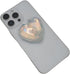Generic Crystal Heart Phone Grip Stand (Adhesive), Iridescent Prism Expanding Phone Holder & Kickstand, Faceted Clear