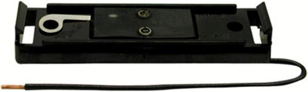 Peterson Manufacturing Replacement Lens, Black, 4.12"x1.12" (Bracket Srfc-Mnt, Rectangle, Kit)