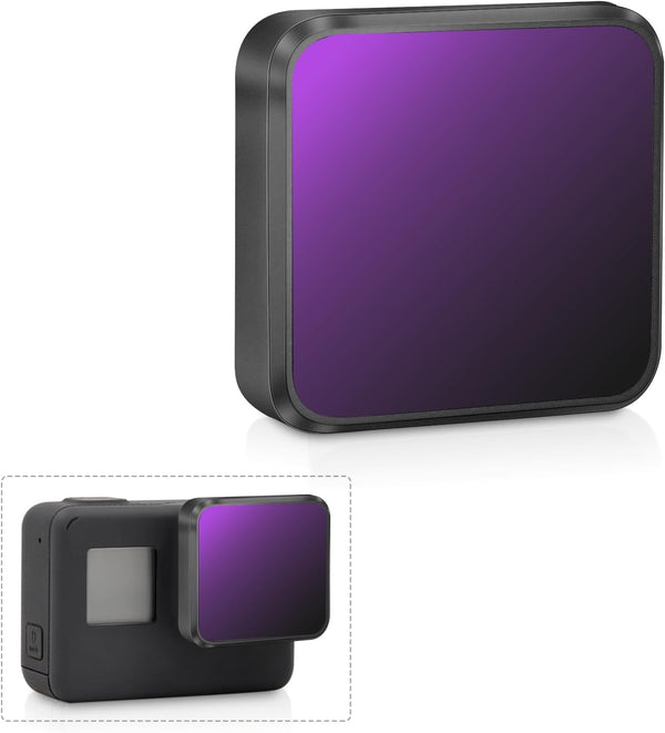 MRC ND4 Filter for Gopro Hero 5 6 7 Black, AGC Optics Glass, Multi-Resistant Coating Neutral Density Filters