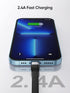 Shop CableCreation MFi Certified 15 cm USB to Lightning Cable for iPhone 14/13/12/11/X/8/7/6S/SE & iPad Fast Charging.