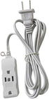 Multi Plug Extender Box, 3 Outlet Power Strip with Flat Pins Socket, 3FT, 6Ft, 9Ft, 15Ft Long Extension Cord