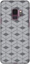 AMZER Slim Fit Printed Snap On Hard Shell Case for Samsung Galaxy S9 - HD Color, Ultra Light, Carbon Fibre Redux Stone