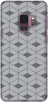 AMZER Slim Fit Printed Snap On Hard Shell Case for Samsung Galaxy S9 - HD Color, Ultra Light, Carbon Fibre Redux Stone