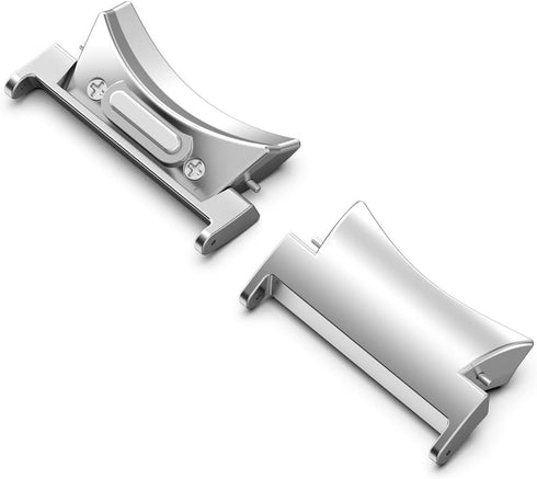 Connectors for Samsung Galaxy Watch 6 Classic Band, Stainless Steel Button Adapter for Galaxy Watch 6/5/4 (4 PCS)