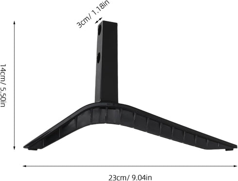 TOMETURE 2pcs 32/40/42/43/49/50/55/58in TV Stand Legs Compatible with Skyworth - Flat Screen Mount Stand Base Support