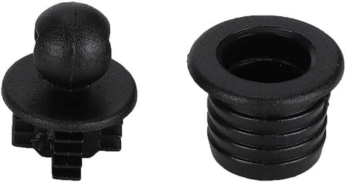 QANYEGN 10 Pairs Speaker Grill Guides, Plastic Ball and Socket Speaker Mesh Snap Fastener, Speaker Grill Pegs