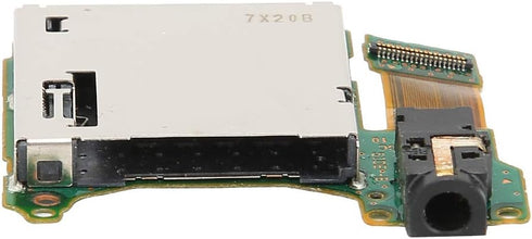 Game Cartridge Card Slot Host Reader Tray with Earphone Hole Port, Professional Replacement for Switch Console