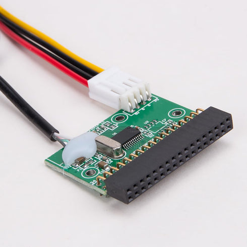KOOBOOK 1Pcs 1.44MB 3.5" Floppy Drive Connector 34 PIN to USB Cable Adapter PCB Board with Power Cable