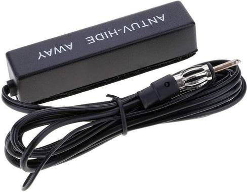 TN TrunkNets Inc Universal Hidden Amplified AM/FM Car Antenna Kit 12V Compatible with Cars, Motorcycles,