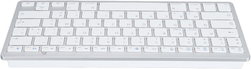 Zopsc Portable Compact Bilingual Language Keyboard, Bluetooth Keyboard for iOS, Android, Windows