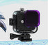 Dive Case/Waterproof Case for GoPro Hero11 Mini Black - 30M Underwater Filming Accessory with Bracket and Screws