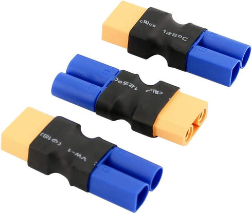 3pcs Male EC5 to XT90 / XT-90 Female Heavy Duty Connector Adapter (BDHI-01)