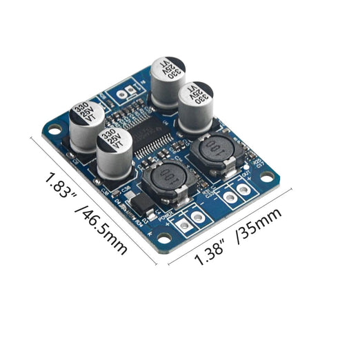 XINGYHENG 2Pcs TPA3118 Single Channel Digital Audio Power Amplifier Board Module, 1X60W