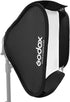 Godox 24"x24"/60cmx60cm Portable Collapsible Softbox Kit for Camera Photography Studio Flash, Fit Bowens Elinchrom Mount