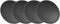 uxcell Speaker Dust Cap 105mm/4.1" Diameter, Subwoofer Paper Dome Coil Cover Caps - 4 Pcs