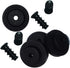 Easycargo Fan Anti Vibration Pads, Silicone Damper for Low Noise Fan 80mm, 92mm, 120mm, 140mm (Black 16-Pack)
