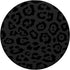 PopSockets Standard PopGrip for Women Girls, Black and White Cheetah Animal Leopard Print