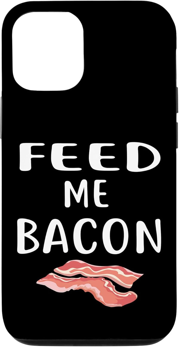 ShirtZilla Feed Me Bacon T Shirt Bacon Shirt Kids Funny Bacon Case for