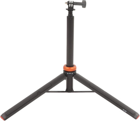 EVTSCAN Multifunctional Action Camera Stand with Adapter Retractable Tripod Foldable Selfie Stick