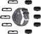 MTHGH 22mm Watch Strap Loops for Garmin Fenix 7/6/5, 5Pcs Fastener Rings and Dust Plugs