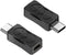 Gtwoilt USB C to Mini USB Adapter 2-Pack, Type-C Male to Mini USB