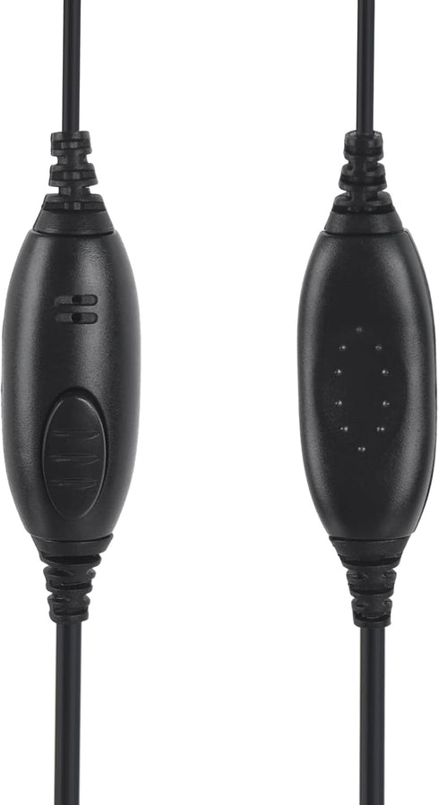 UV9R Ptt Mic Earpiece - Two Way Radio Headset with Acoustic Tube for Baofeng Walkie Talkie, UV 9R Pro Plus