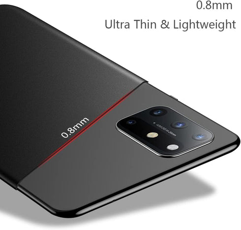 Bastmei OnePlus 8T + 5G Case, Ultra-Light Super Slim Hard PC Cover for OnePlus 8T + 5G (Gravel Black)