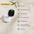 AlfredCamera 2 2.5K, 2.4 5GHz, IP65 (100M+ AlfredCam Plus Smart Home Security Camera WiFi & Indoor/Outdoor, Waterproof