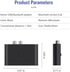 Bluetooth Audio Receiver Adapter V5.4, Supports USB Flash Disk, for Smartphone, Tablet, Car Speaker, Wireless Headset