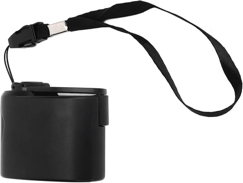 Mini Manual Hand Crank Generator Phone Charger, 5V Output Portable Emergency Hand Power with LED Light, USB Charging