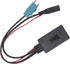 Qiilu for Alpine Cda 9884 Bluetooth Adapter Car Bluetooth Radio Cable Abs Car Bluetooth Radio Aux Cable Microphone Handsfree Adapter Fit for Alpine Kce-236B Cda-9852 E